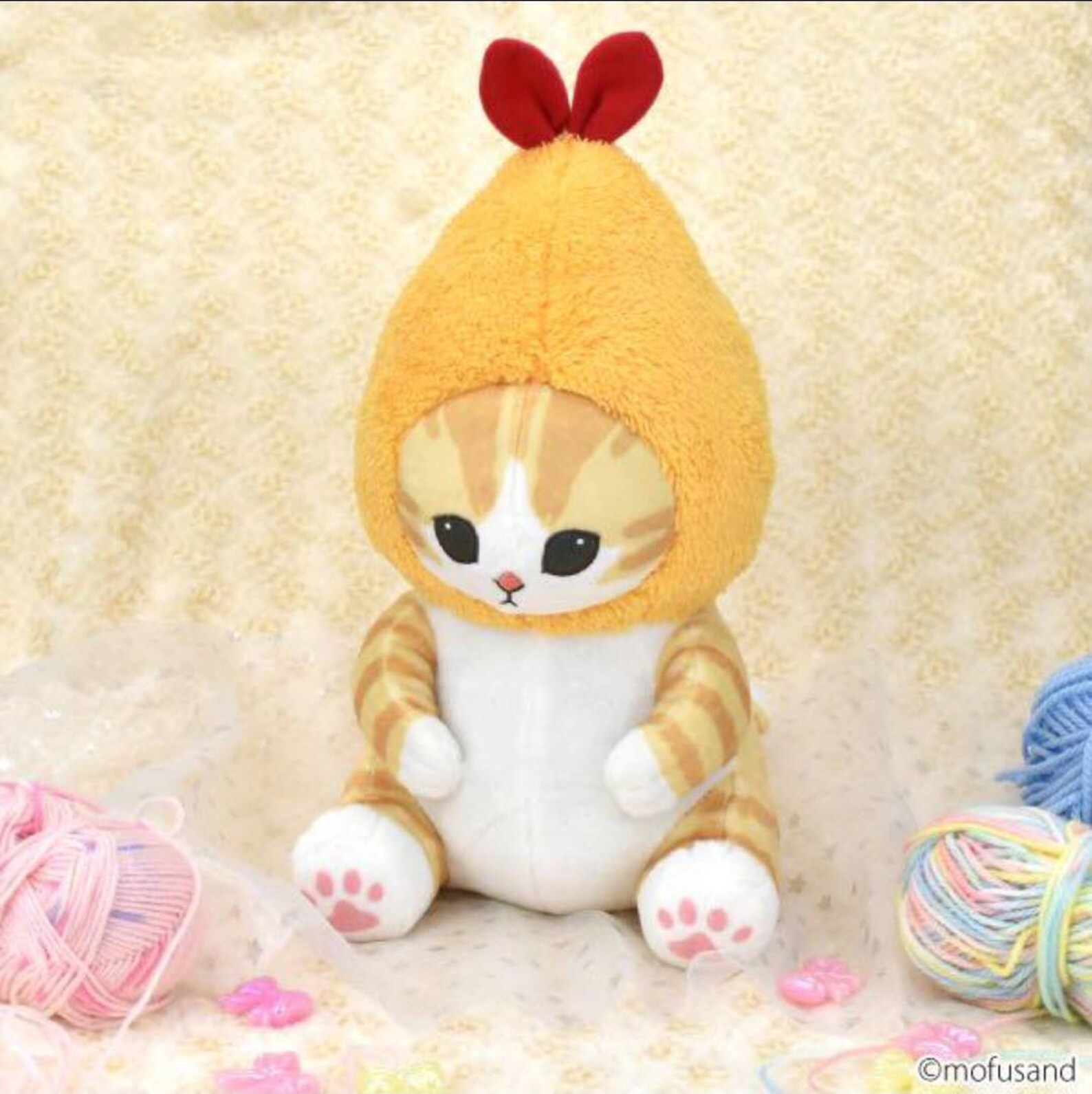 Jumbo Mofusand Plushie Ebinyan Shrimp Tempura Etsy