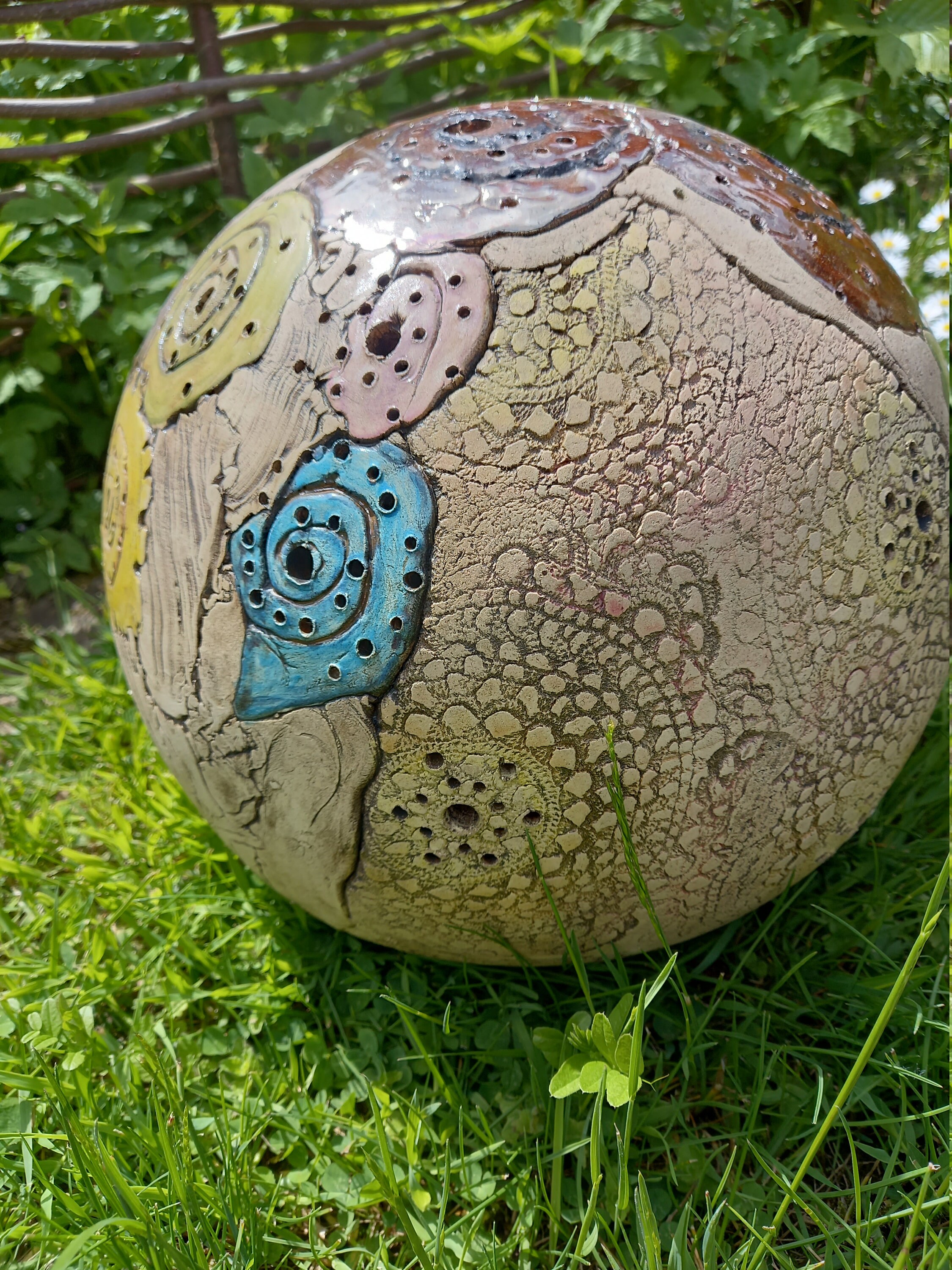 Große Keramikkugel Lichtkugel | Etsy