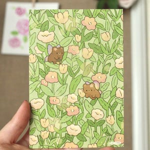 Flower Fairies Postcard Bear