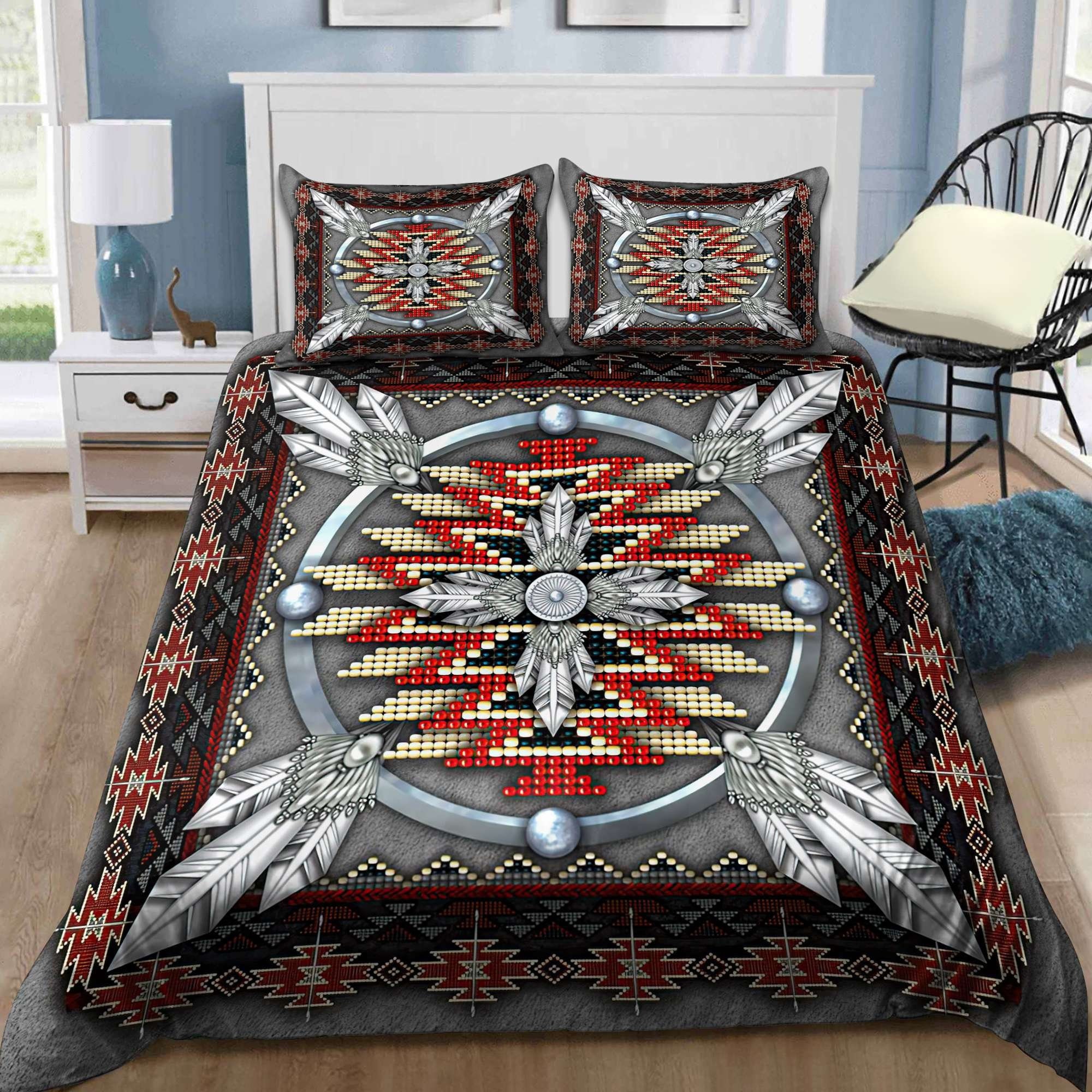 Native American 3D Bedding Set Duvet Cover Set Quilt Set Etsy