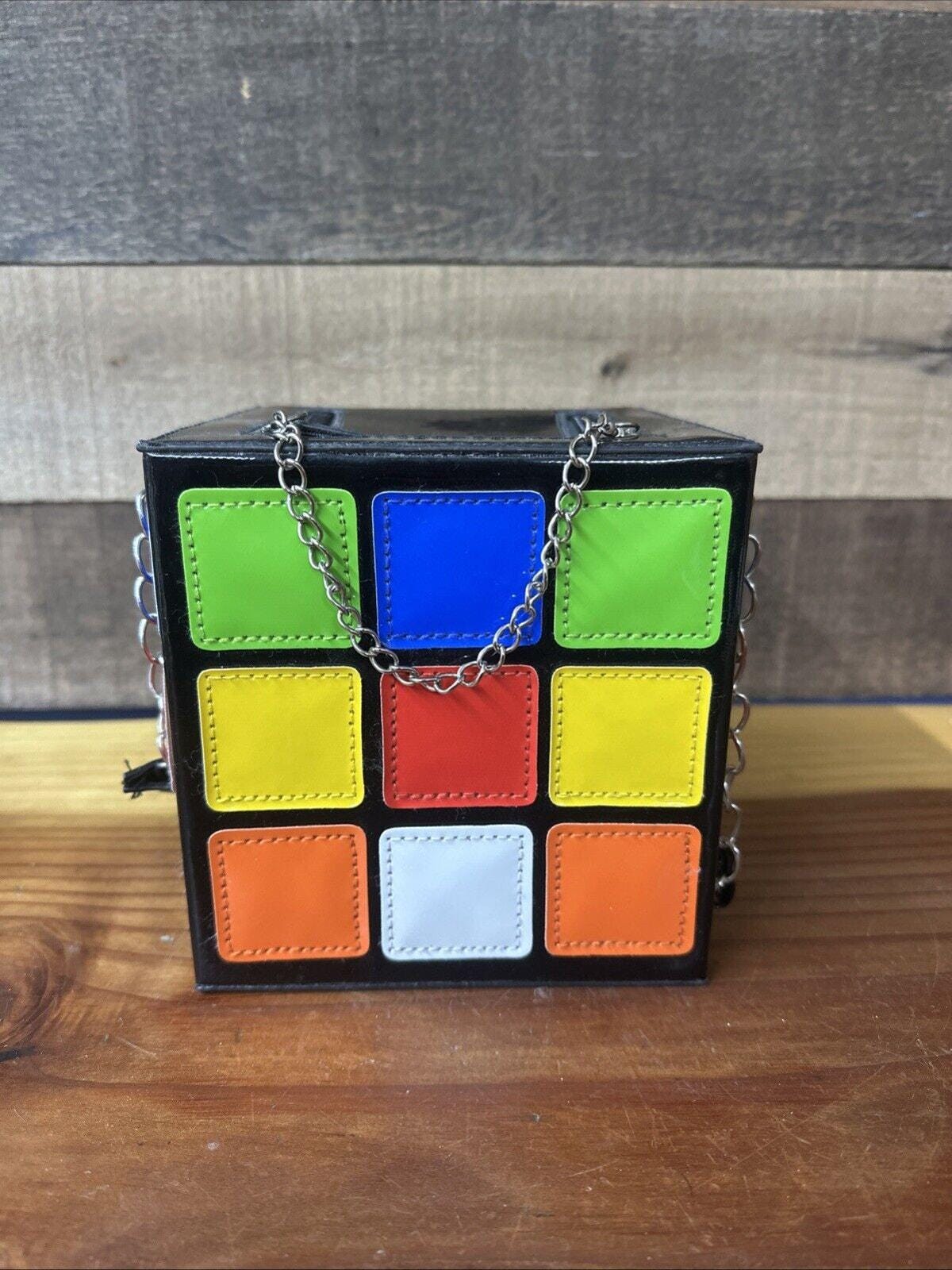 rubik's cube purse