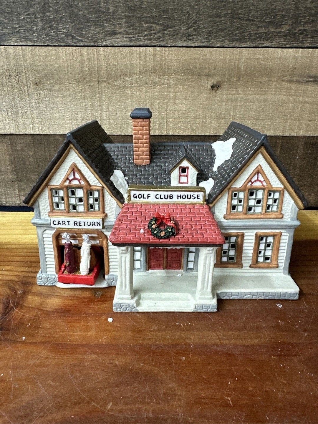 Copperfield Keepsake Porcelain Golf Club House Etsy