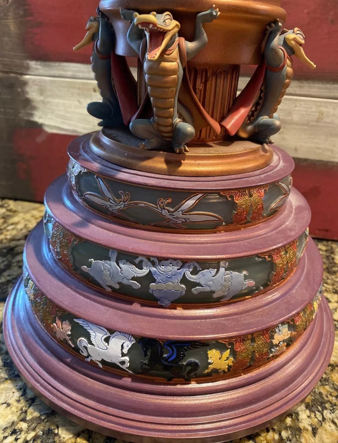 Wonderful World Of Disney ファンタジア スノーグローブ 新品未使用 ディズニー ファンタジア 80周年 スノーグローブ