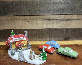 Department 56 - the Original Snow Village - Village Used Car Lot