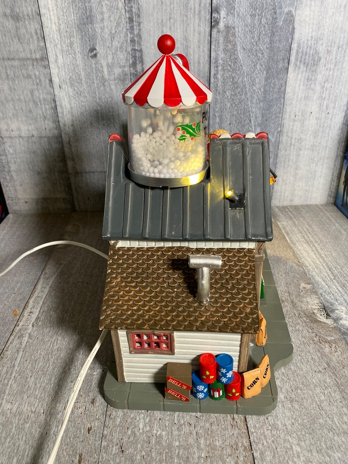 Lemax Bells Gourmet Popcorn Factory Etsy