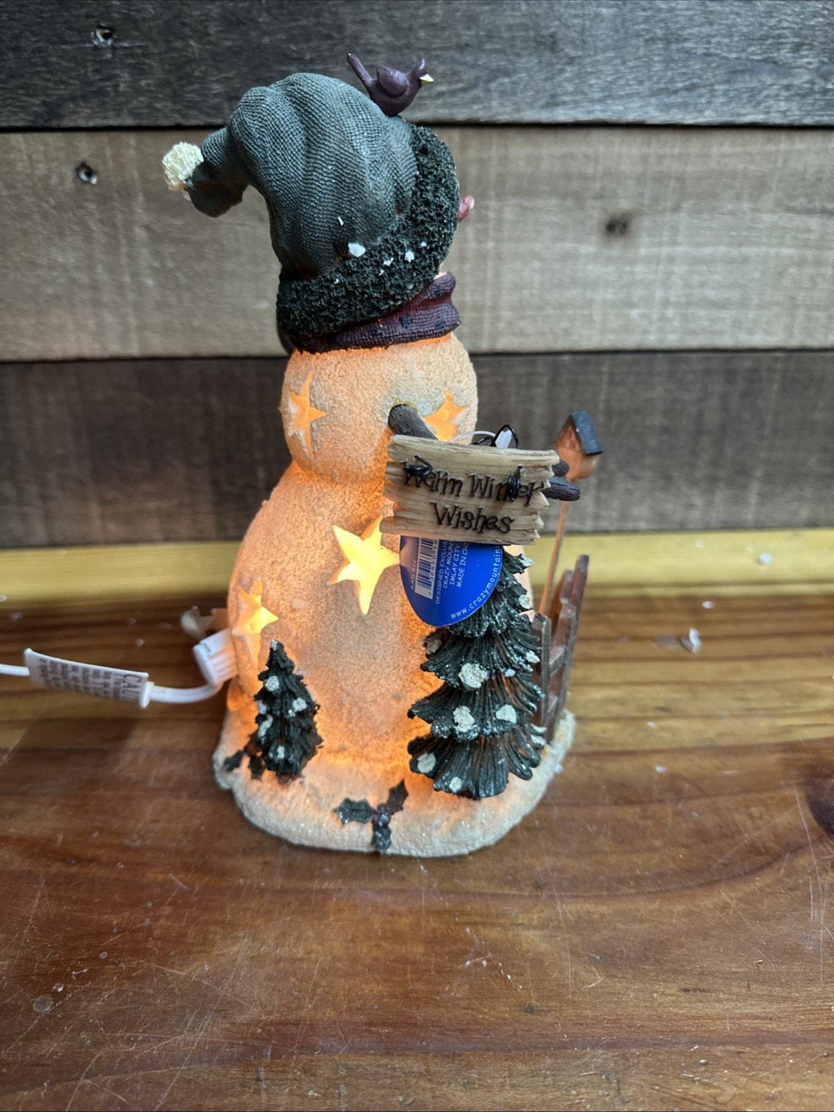 Crazy Mountain Snowman Light Heart Cutouts 9” in Box - Etsy