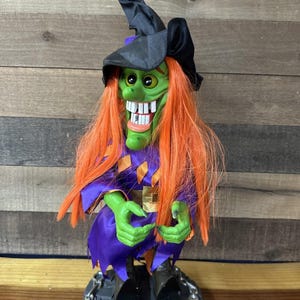 大江戸シンヤ　ウシミツ　ダークナイトメア　まとめ売り Gemmy Freaky Geeks Witch Animated Sings Evil Ways 18