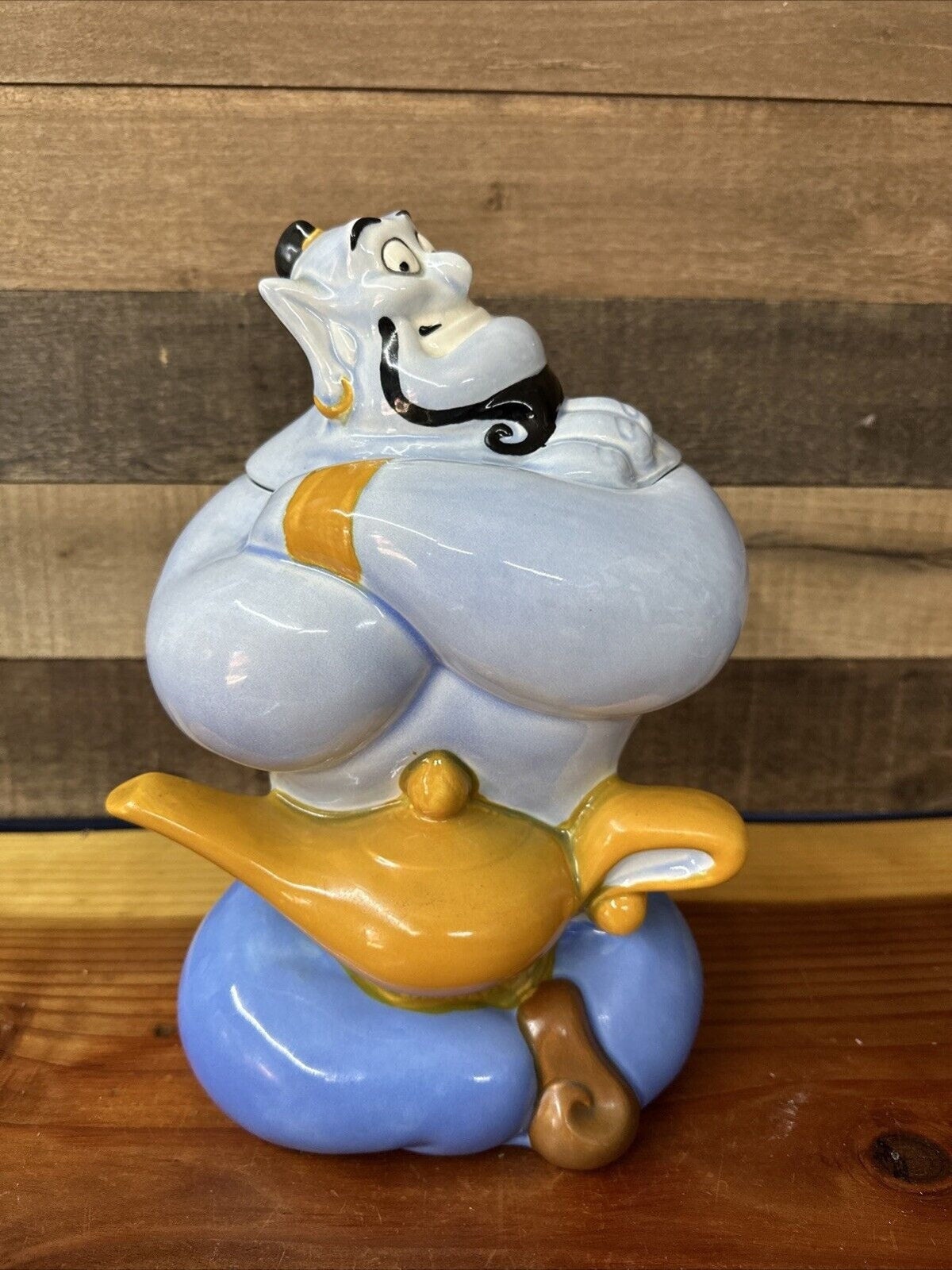 アラジン ジーニー クッキージャー陶磁器USディズニー
