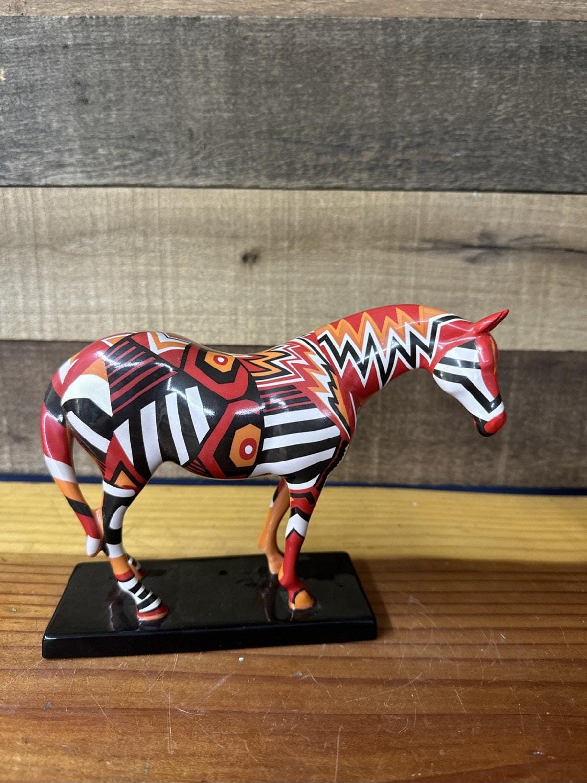 Trail of Painted Ponies Figurine Navajo Blanket Pony B Quimby in
