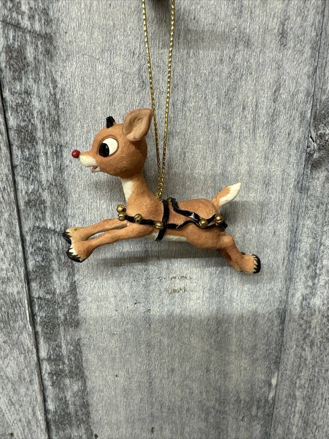 Flying Rudolph Reindeer Island of Misfit Toys Rudolph Ornament Enesco