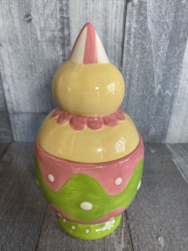 Johanna Parker Carnival Cottage Owl Jar - Thumbnail 3