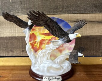 Bradford Exchange on Eagles Wings Between Heaven and Earth