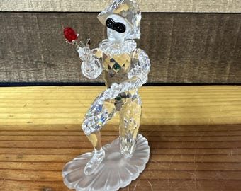 スワロフスキー マスカレード ハーレクイン クリスタル フィギュア