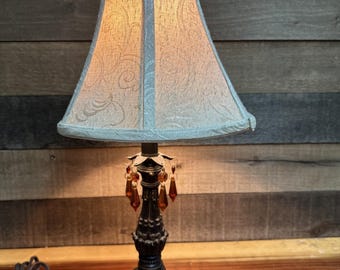 Vintage Big Sky Bears Jeff Fleming Bear Table Lamp With Shade