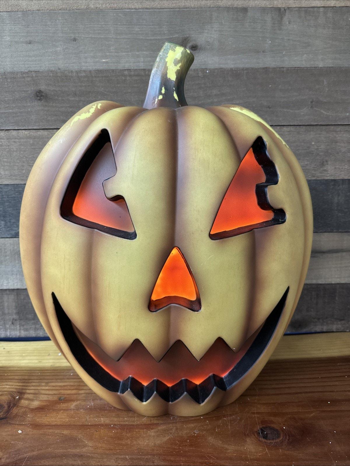 Costco Large Led Flickering Lighted Pumpkin Jack O Lantern Blow