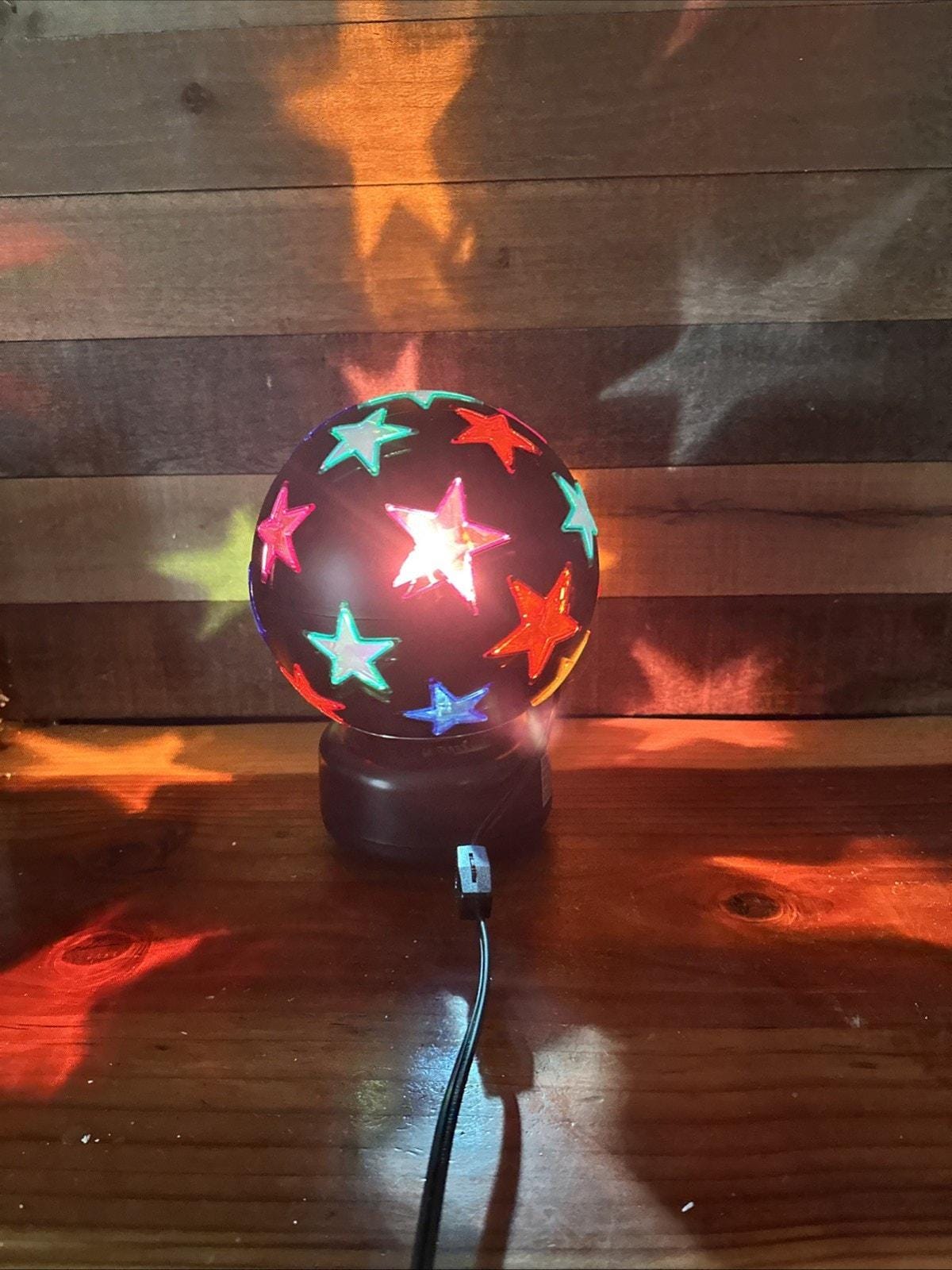Spinning Disco Ball Light Stars in Box