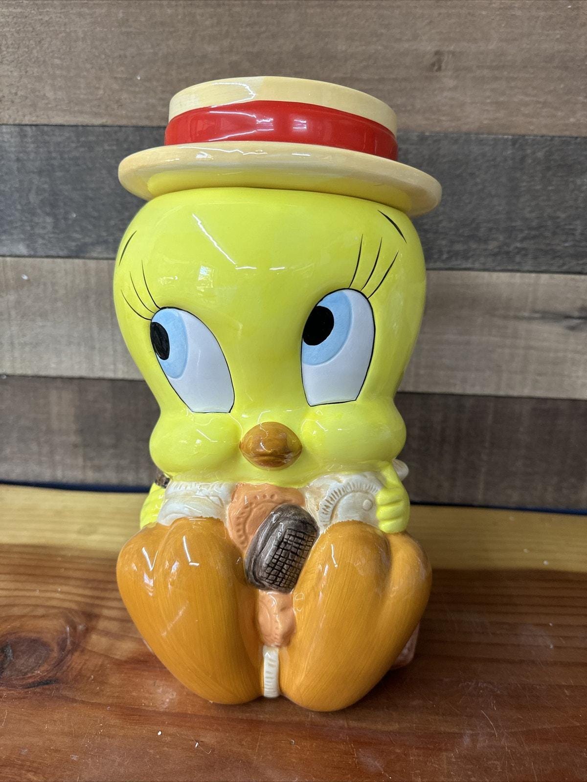 ツイーティー クッキージャー 陶器製 ツイーティー クッキージャー 陶器製