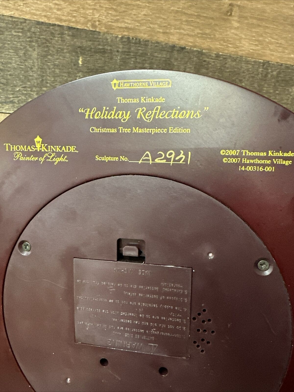 トーマス・キンケード ホリデー・リフレクションズ クリスマスツリー