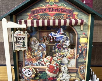 ヴィンテージ サンタクロース クリスマス オルゴール ベイブズ イン 
