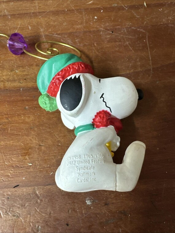 Snoopy und Woodstock Weihnachtsschmuck 40 Jahre Jubiläum
