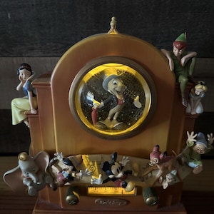 Disney Store Exclusive Jiminy Cricket & Friends Radio Snowglobe