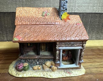 Fresh Produce Snack Shack Halloween Fall Village -flaw