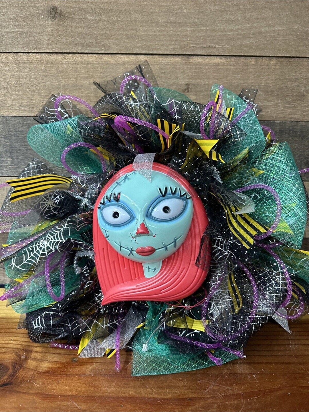 Disney Nightmare Before Christmas Sally Motion Activated Wreath Lights