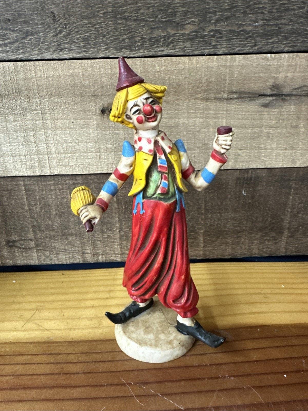 VTG フォンタニーニ ピエロ 置物 サーカス #D3101 イタリア製