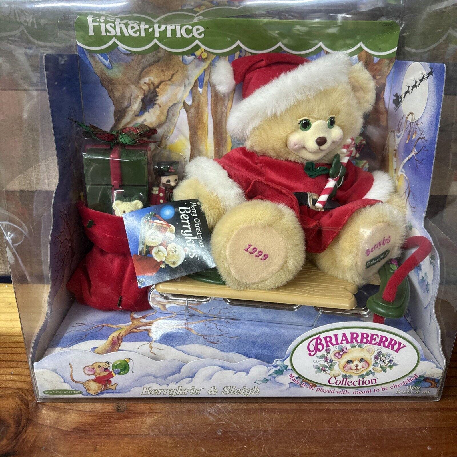 Fisher-price Briarberry Collection Berrykris and Sleigh Christmas
