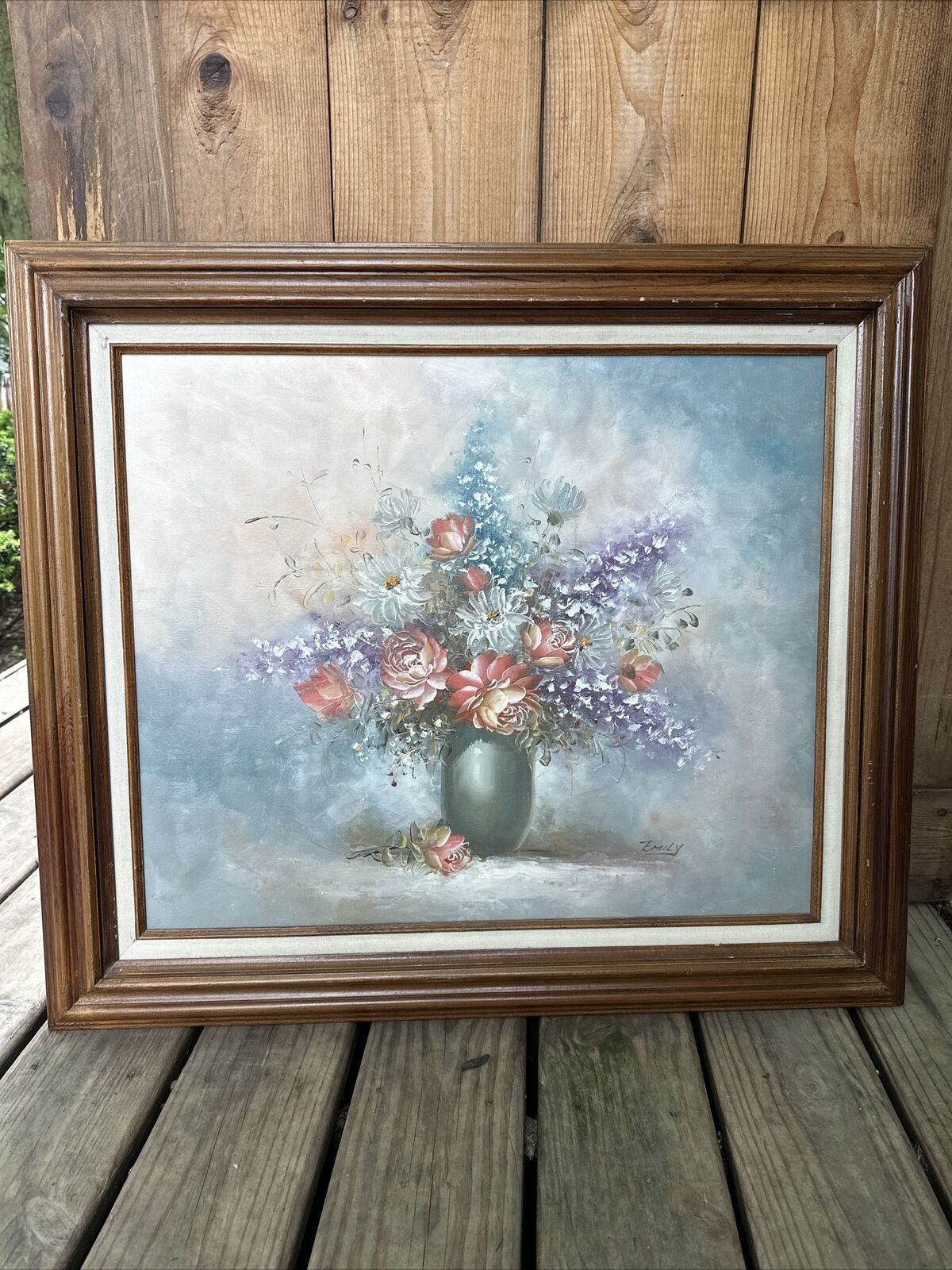 花束の絵画 サイン入り 美しい花束の絵画 サイン入り・額入り 31x27 - Etsy 日本