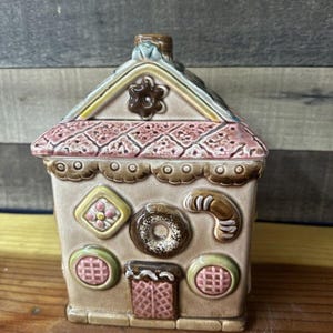 Pote de biscoito de gengibre vintage