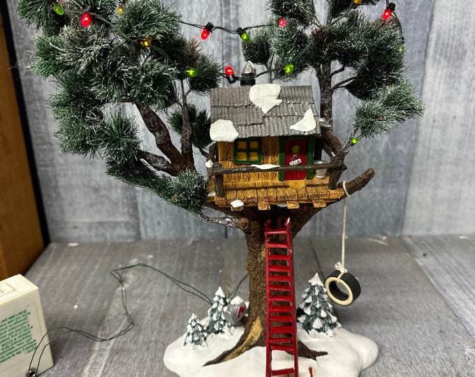 Dept 56 Treetop Tree House Etsy