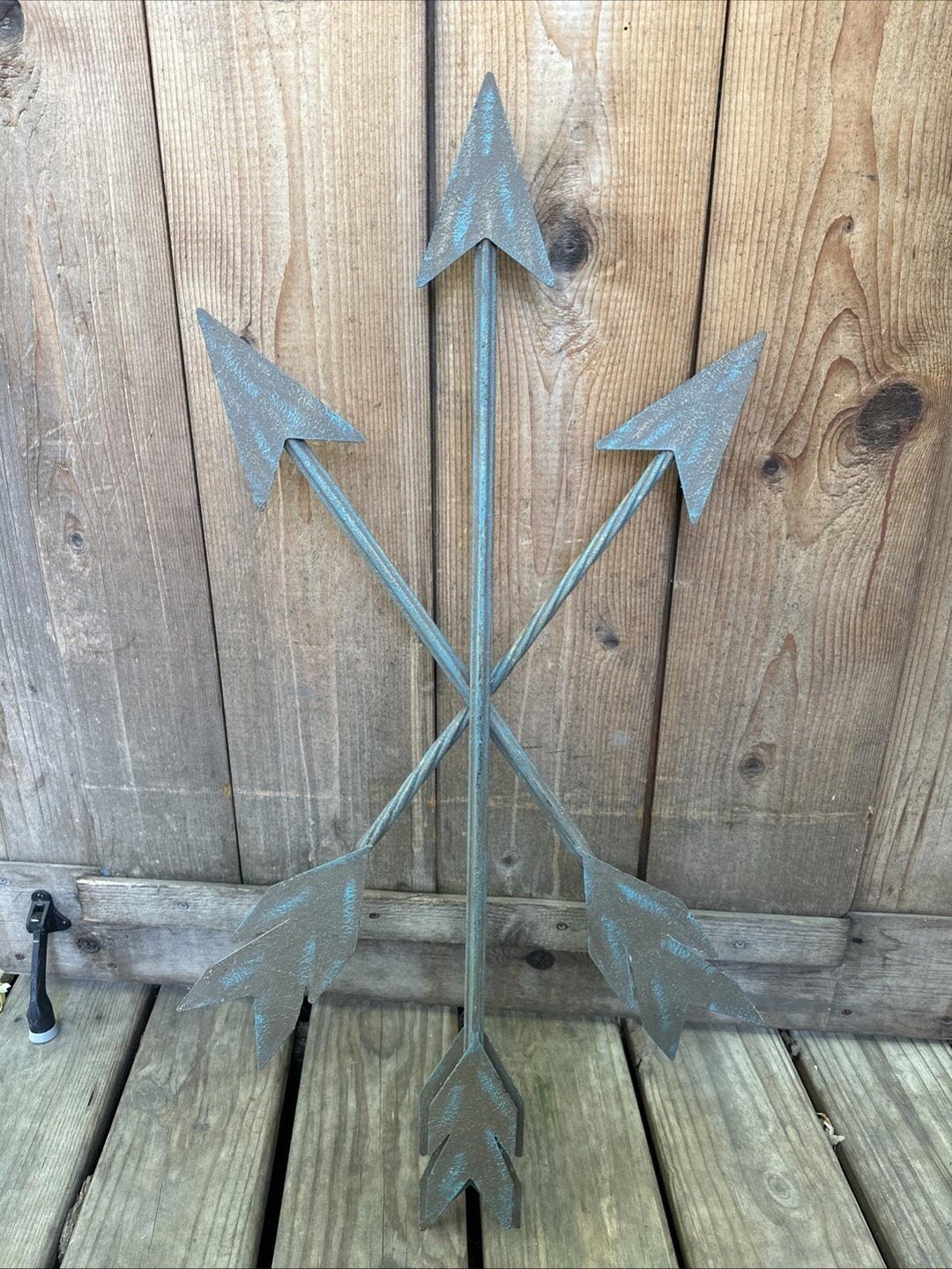 Metal Arrow Wall Art Rustic Western Farmhouse 31x16 - Etsy Israel
