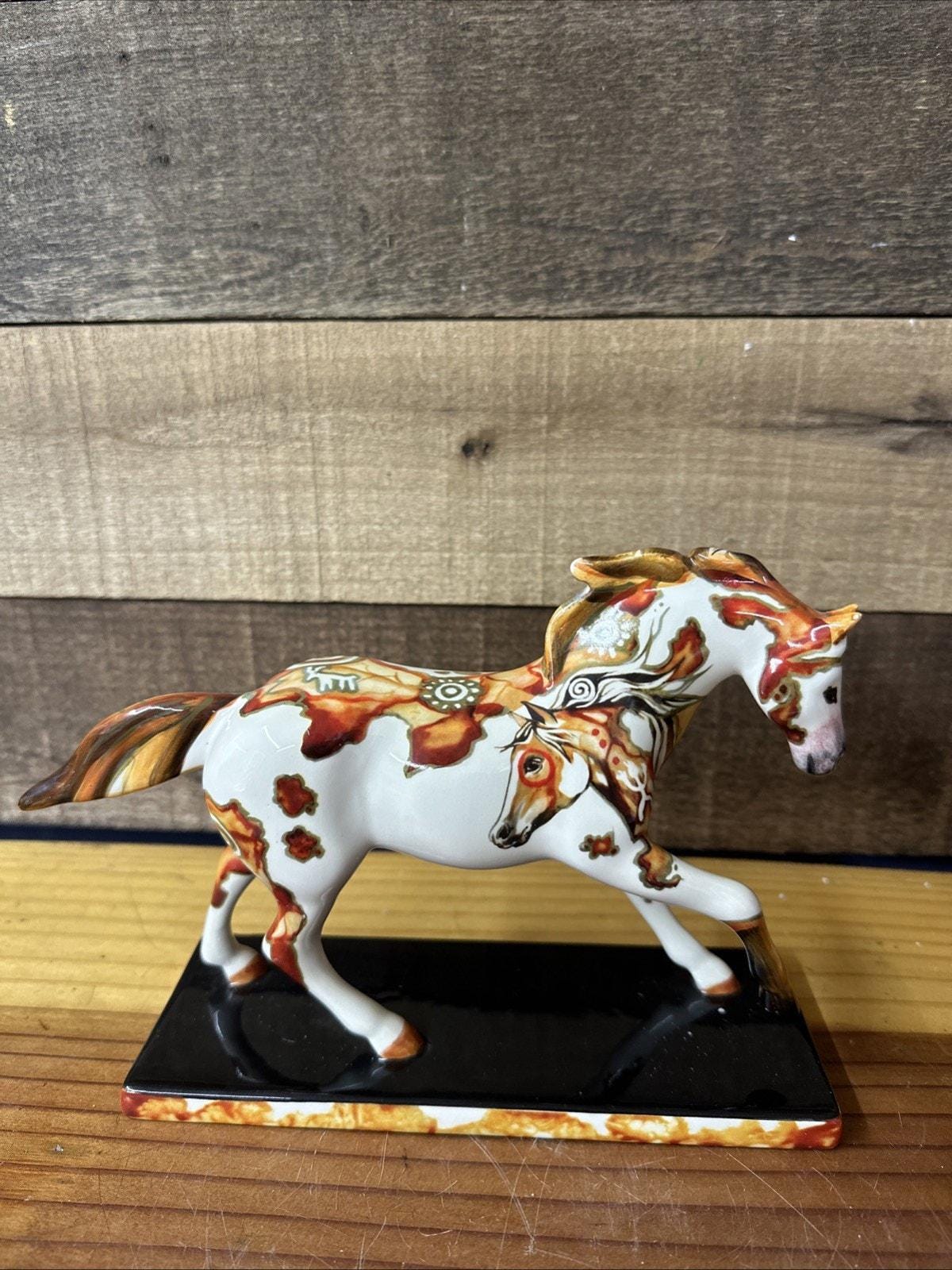 Trail of Painted Ponies Petroglyph Pony 1E 0488 Lynn Bean in Box