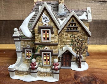 Department 56 the Original Shops of Dickens Village - Set of Seven