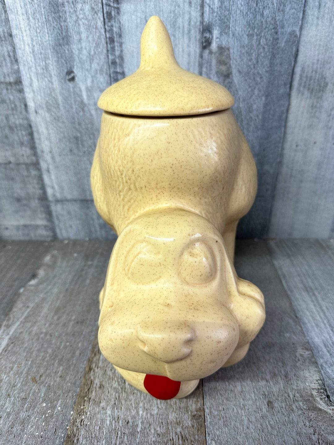 Vintage Mccoy Puppy Dog Cookie Jar Etsy