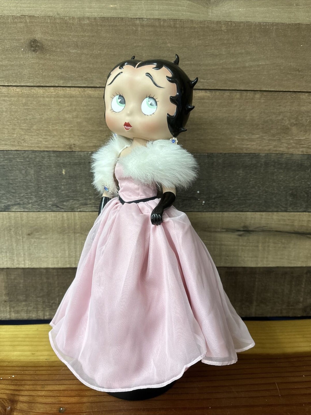 【かなり希少✴️BETTY♥️BOOP】 VITAL UNIT DOLL Vintage NIB Betty Boop Doll 1999 The Boop-oop-a-doop Girl! Doll