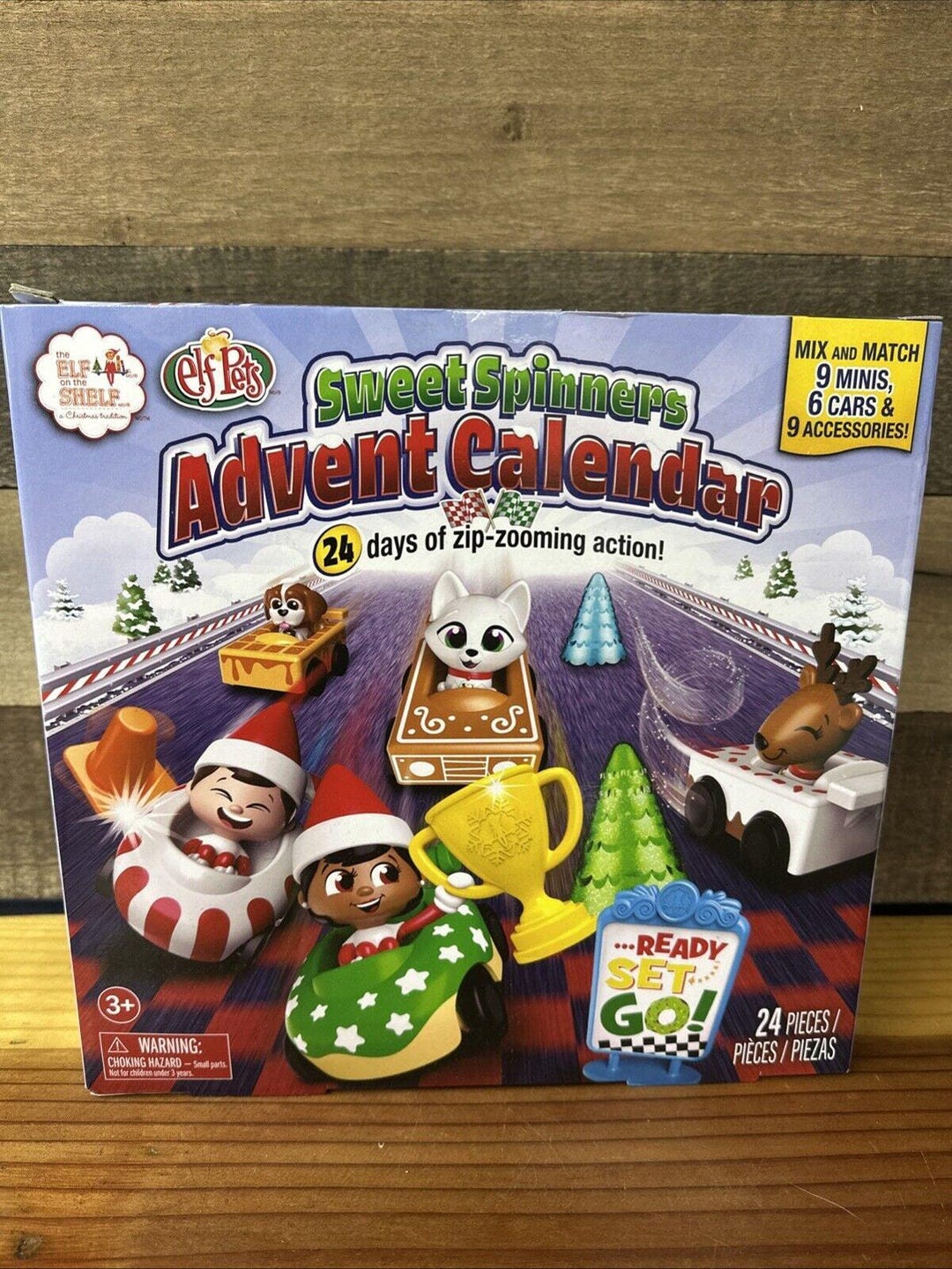 Sweet Spinners Advent Calendar Christmas the Elf on the Shelf Elf Pets