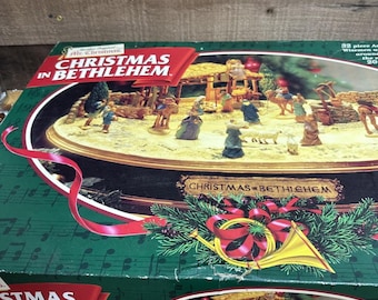 VTG Mr. Christmas In Bethlehem 32 Stück Krippe 20 Hymns 1997 Gesamtwerk