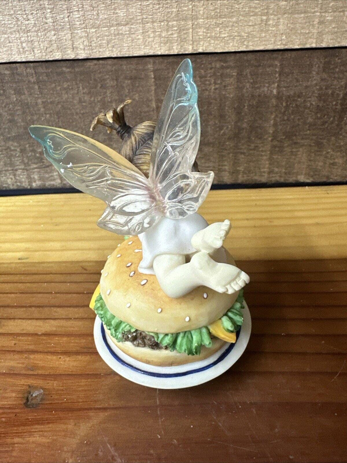 My Little Kitchen Fairies Cheeseburger Fairie Fairy 112911 in Box