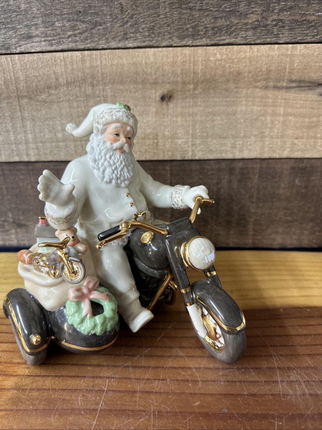 LENOX SANTA'S Christmas Ride Motorcycle Classic Edition in Box - Etsy