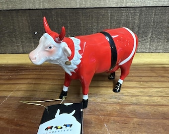 Cow-Moo-Flage Figure カウパレード cow parade Cow Parade 2002 Cow Moo Flage #7254. Retired - Etsy