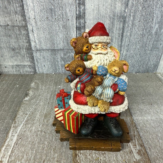 シェリー・バック・ボールドウィン、サンタとチェスター - Etsy 日本