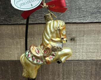Mr. Christmas Gold Label Crescent Park Carousel Lighted Musical