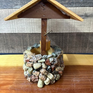 Rock Wishing Well Fairy Garden Village - Etsy