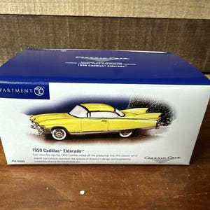 Department 56 1959 Cadillac El Dorado Model 56.55295 Snow Village ...