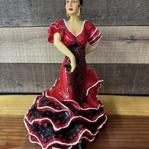 Flamenco Dancer Figurine - Etsy