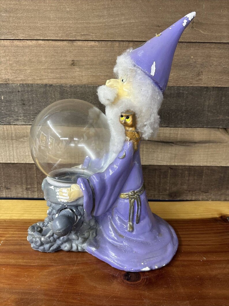 Vintage Heavy Ceramic Wizard Gum Ball Dispenser- Needs Painting - Etsy
