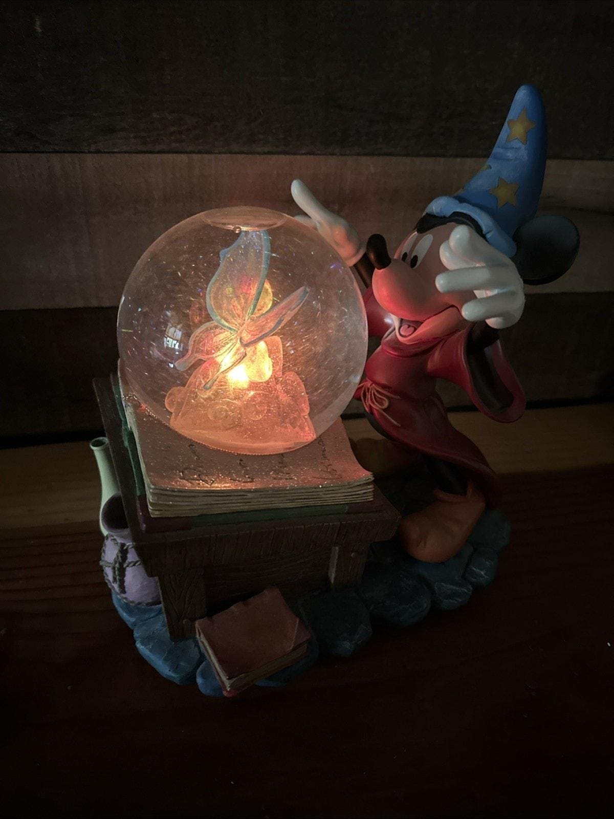 ヴィンテージ ディズニー 魔法使いの弟子 ミッキーマウス スノードーム