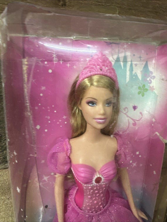 Barbie Doll N5241 Pink Princess in Box -box Not Perfect - Etsy